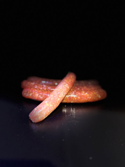 Saucisses de veau Piment d'Espelette
